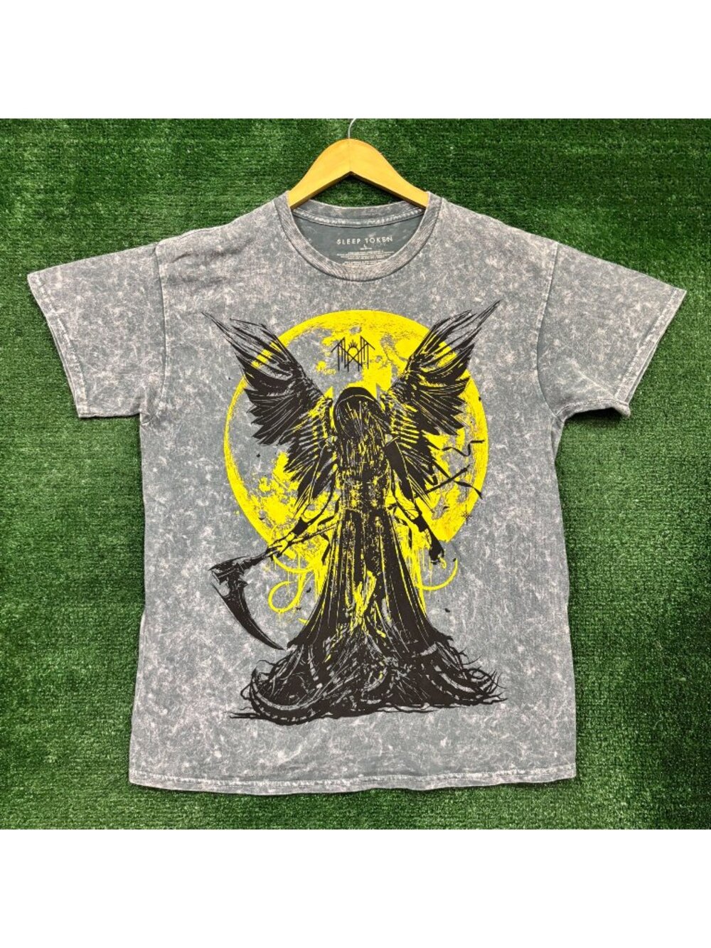 Sleep Token Take Me Back to Eden Heavy Metal Band Mineral Wash T-Shirt Large